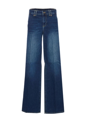 LIU JO patch-pocket flared jeans - Blue