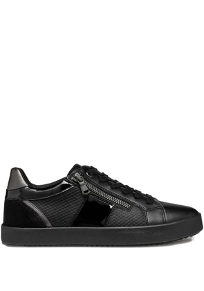 Geox zip-detail sneakers - Black