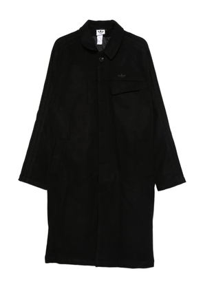 adidas 3-Stripes logo coat - Black
