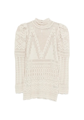 ISABEL MARANT Dahara top - Neutrals