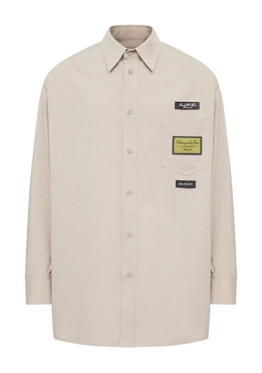 MM6 Maison Margiela long-sleeved shirt - Neutrals