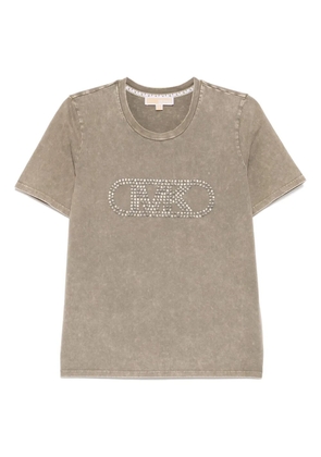 Michael Michael Kors empire stud classic T-shirt - Green