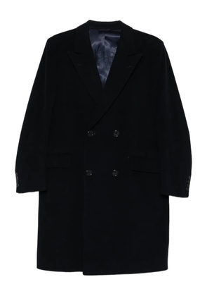 A.N.G.E.L.O. Vintage Upcycling double-breasted wool coat - Black