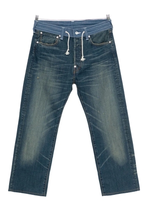 Junya Watanabe MAN x Levi´s drawstring jeans - Blue