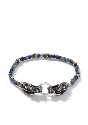 John Hardy Legends Naga sapphire beaded bracelet - Silver