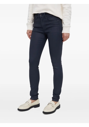 G-Star RAW logo-patch skinny trousers - Blue