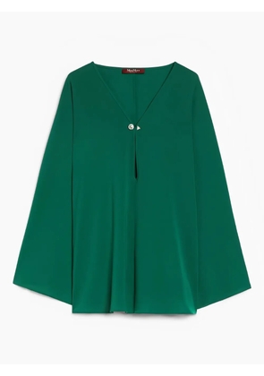 Max Mara bell-sleeve blouse - Green