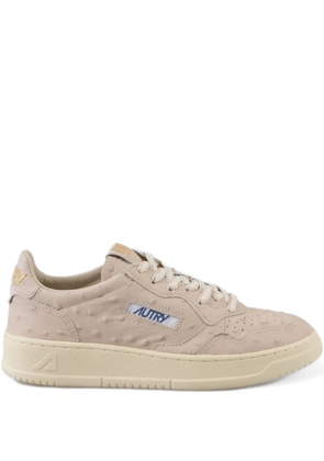 Autry logo-embroidered sneakers - Neutrals