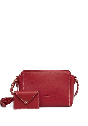 LIU JO logo-plaque cross body bag - Red