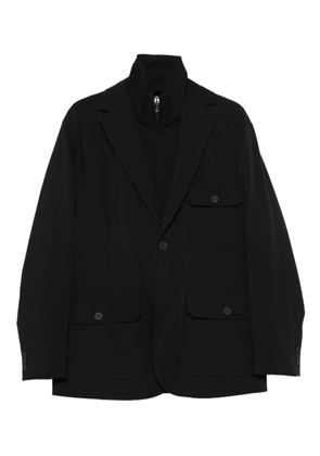 Emporio Armani single-breasted blazer - Black