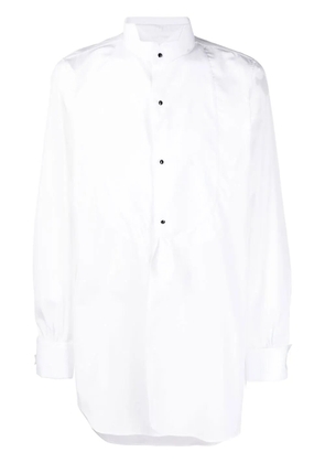 Maison Margiela longline poplin shirt - White
