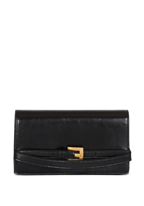 Balmain belt-detail clutch bag - Black