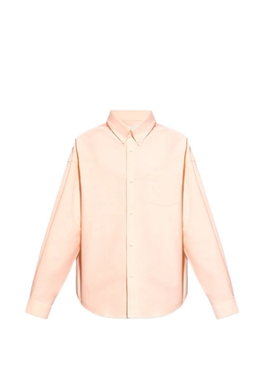 Givenchy logo-embroidered shirt - Orange