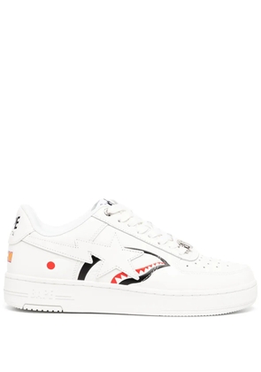 A BATHING APE® STA Shark M2 sneakers - White