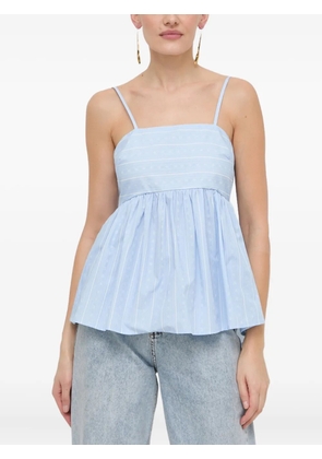 TWINSET bow-detail striped top - Blue