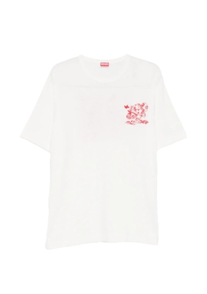 Kenzo print T-shirt - White