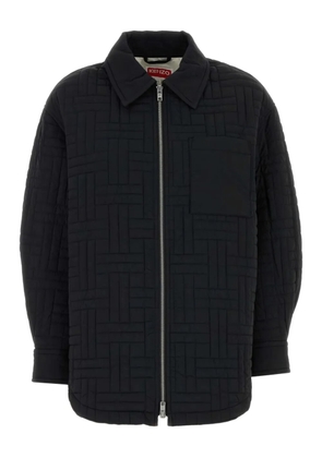 Kenzo quilted long-sleeves jacket - Black