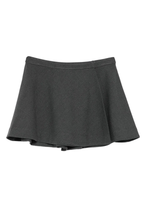 Eleh A-line cotton skirt - Grey