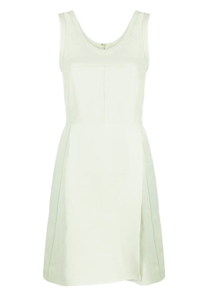 Jil Sander sleeveless A-line minidress - Green