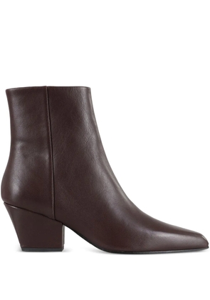 Paris Texas 60mm pointed-toe block-heel boots - Brown