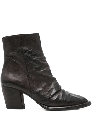 kudeta ruched boots - Brown