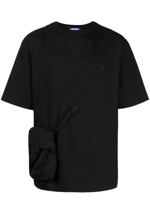 Spoonyard attached-pocket short-sleeve T-shirt - Black