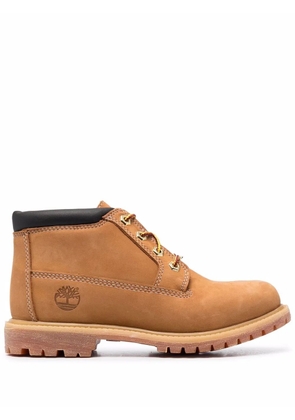 Timberland side embossed-logo boots - Brown