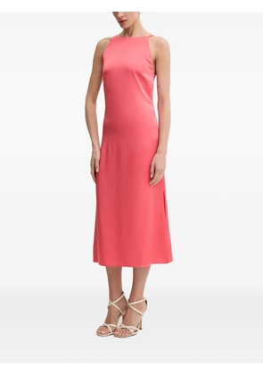 BOSS open-back midi dress - Pink