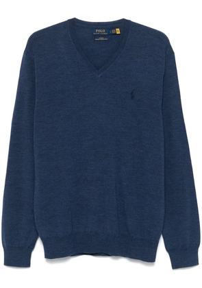 Polo Ralph Lauren Polo Pony-embroidered sweater - Blue