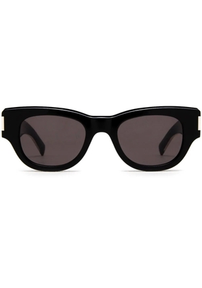 Saint Laurent Eyewear naked wire core cat-eye sunglasses - Black