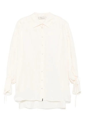 Blumarine gabardine tunic - Neutrals