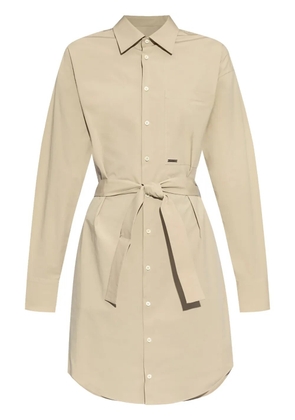 DSQUARED2 shirt midi dress - Neutrals