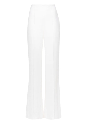 Chloé pleated wide-leg trousers - White
