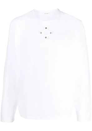 Craig Green dust-cap-detail T-shirt - White