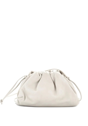 Bottega Veneta Pre-Owned The Pouch Leather Mini crossbody bag - Neutrals