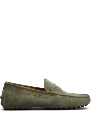 Tod's penny-slot loafers - Green