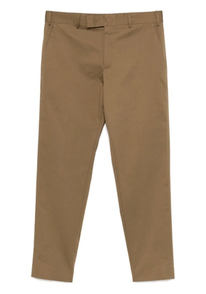 PT Torino gabardine trousers - Brown