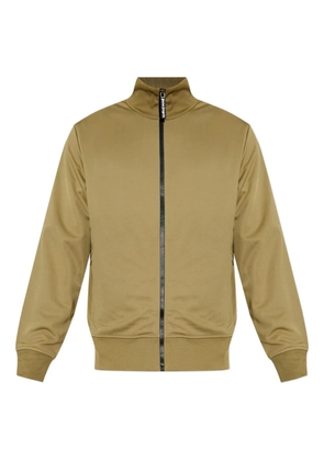 Palm Angels zip-fastening high-neck sweatshirt - Green