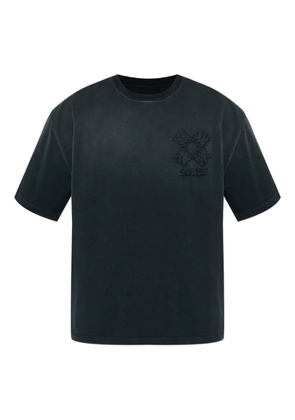 AMIRI logo-embroidered short-sleeve T-shirt - Black