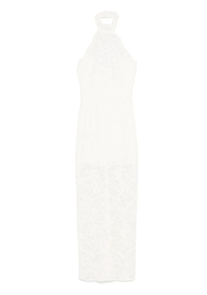 MANURÍ Cherie lined dress - White