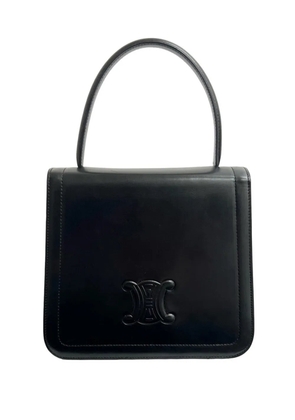Celine Pre-Owned 2000 Calfskin Triomphe Top Handle Bag handbag - Black