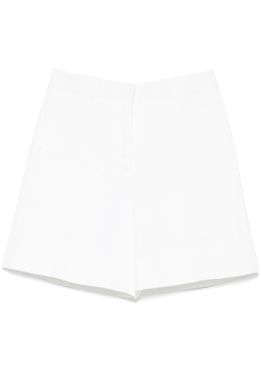 Jil Sander linen shorts - White