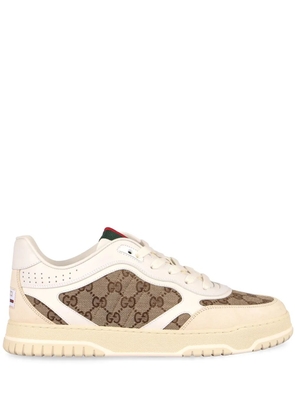 Gucci Re-Web panelled sneakers - White