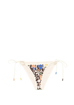 ALEMAIS Maroc tie-side bikini bottom - Neutrals