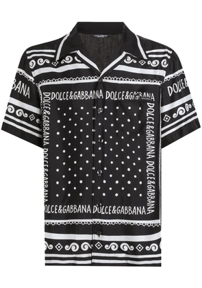 Dolce & Gabbana printed shirt - Black