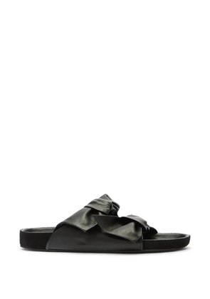 ISABEL MARANT Lennyo bow sandals - Black