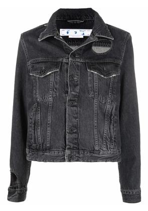 Off-White Meteor denim jacket - Grey