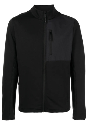 Aztech Mountain panelled fleece jacket - Black