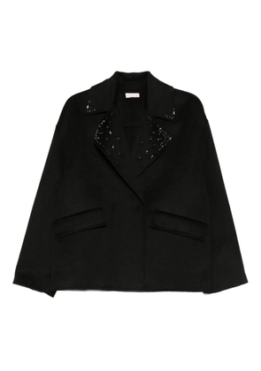 LIU JO sequin-embellishment jacket - Black