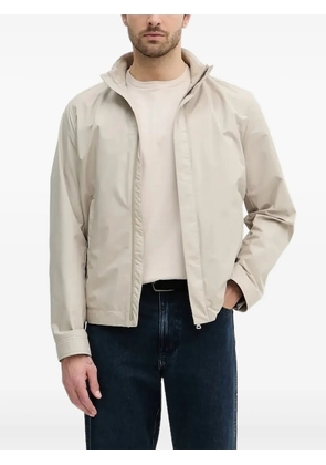 Paul & Shark high-neck zip-front jacket - White